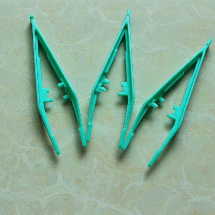 Medical sterile plastic tweezers Medical sterile plastic tweezers