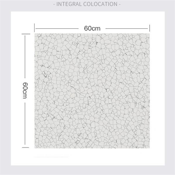 Size of esd pvc tiles