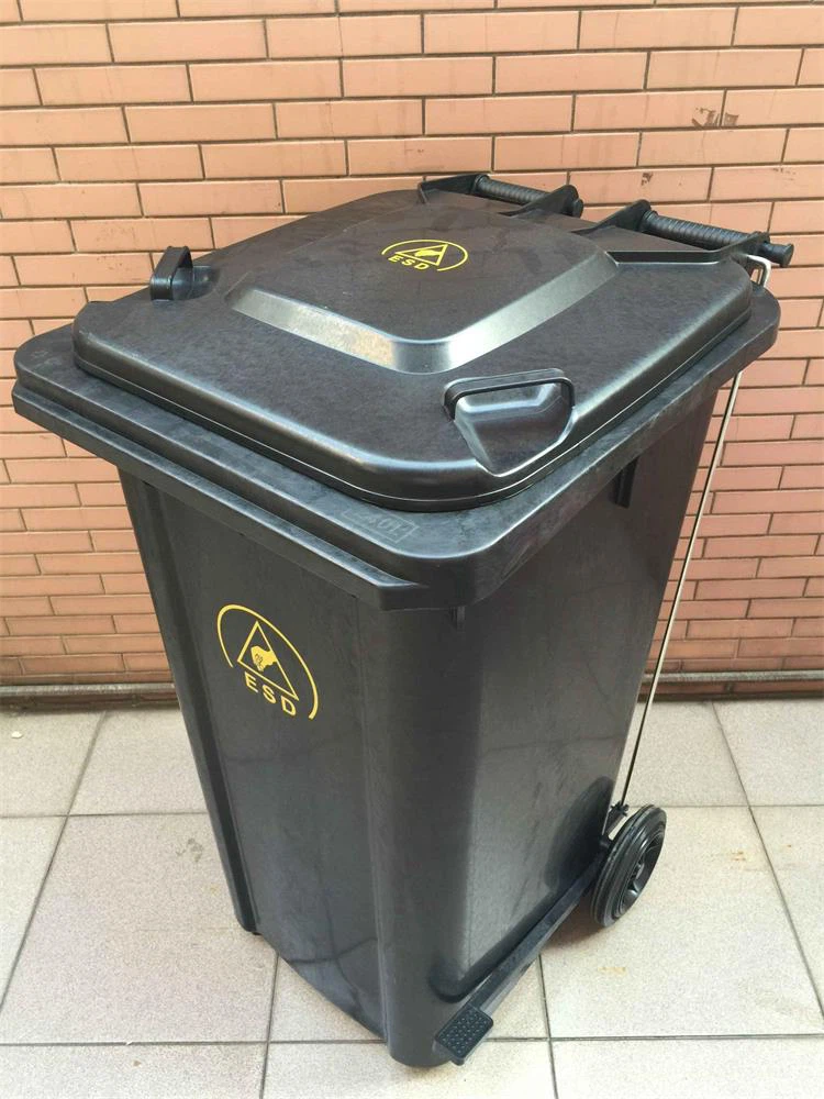 esd dust bin with wheels esd dust bin with wheels