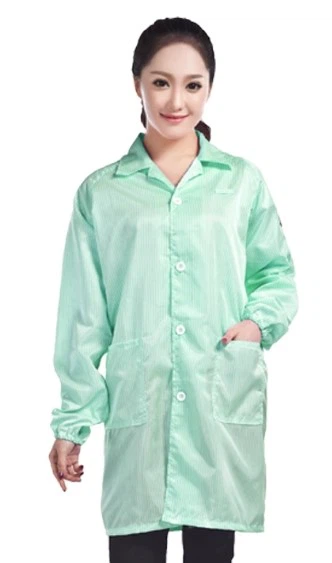 Green esd clothes Green esd clothes
